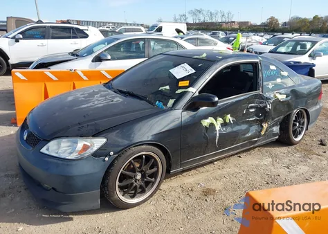 2004 Honda Civic Lx from USA, damaged, VIN 1HGEM22554L083428